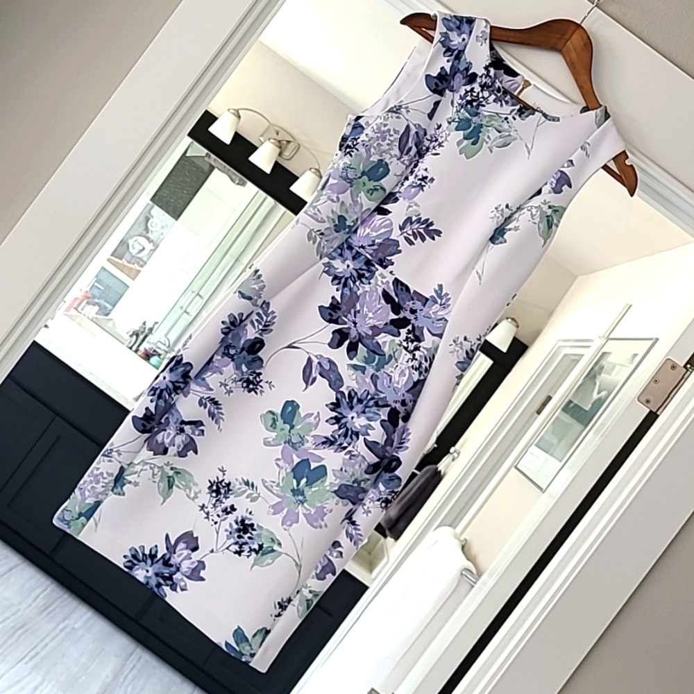 Calvin Klein Sleeveless Summer Dress - Size 8 - NWT